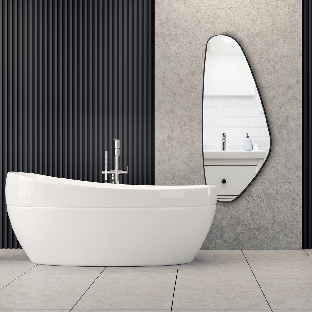 MIRA Irregular Metal Frame Wall Mirror