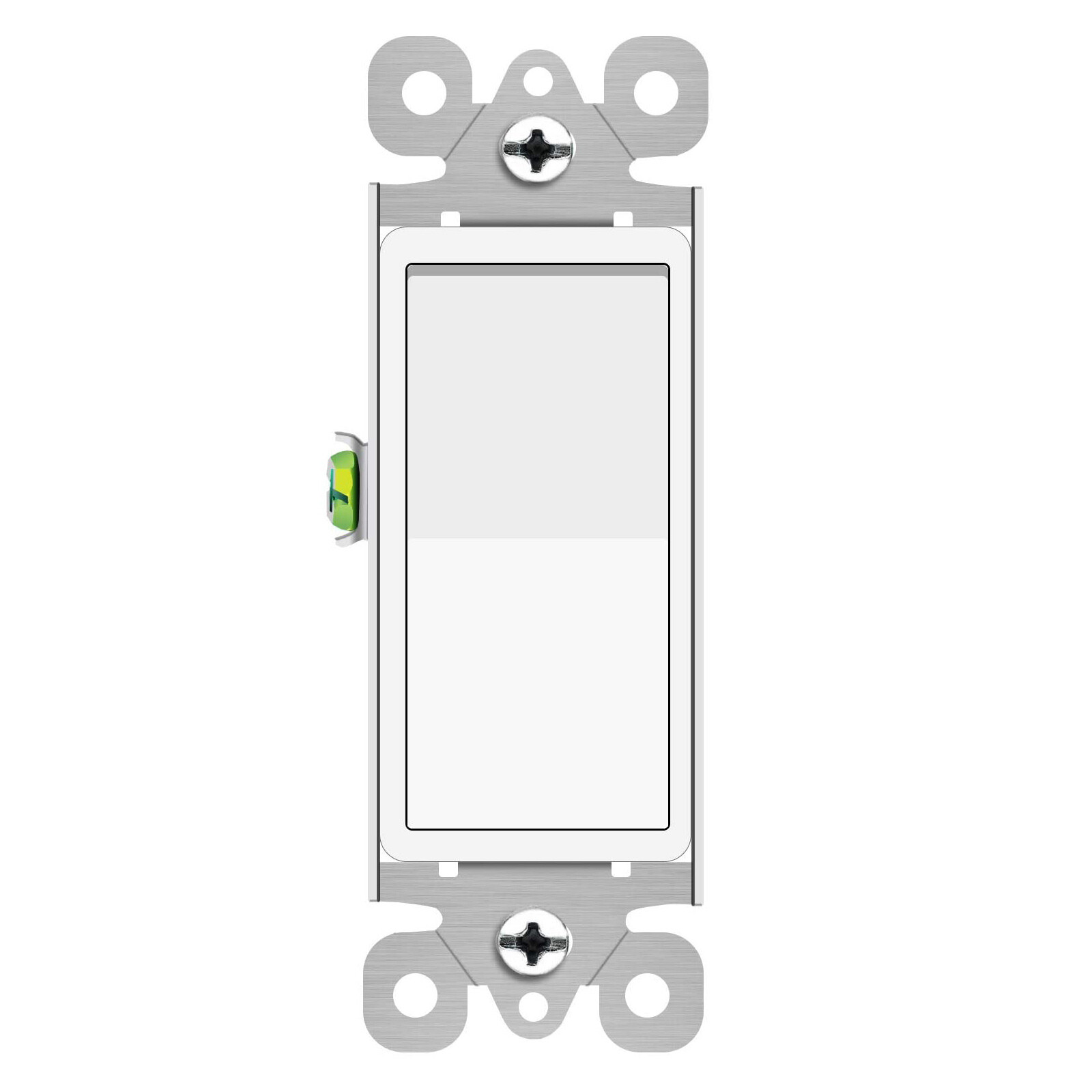 100 Pack 15A Decora Rocker Single-Pole Light Switch Wall Residential Grade Home