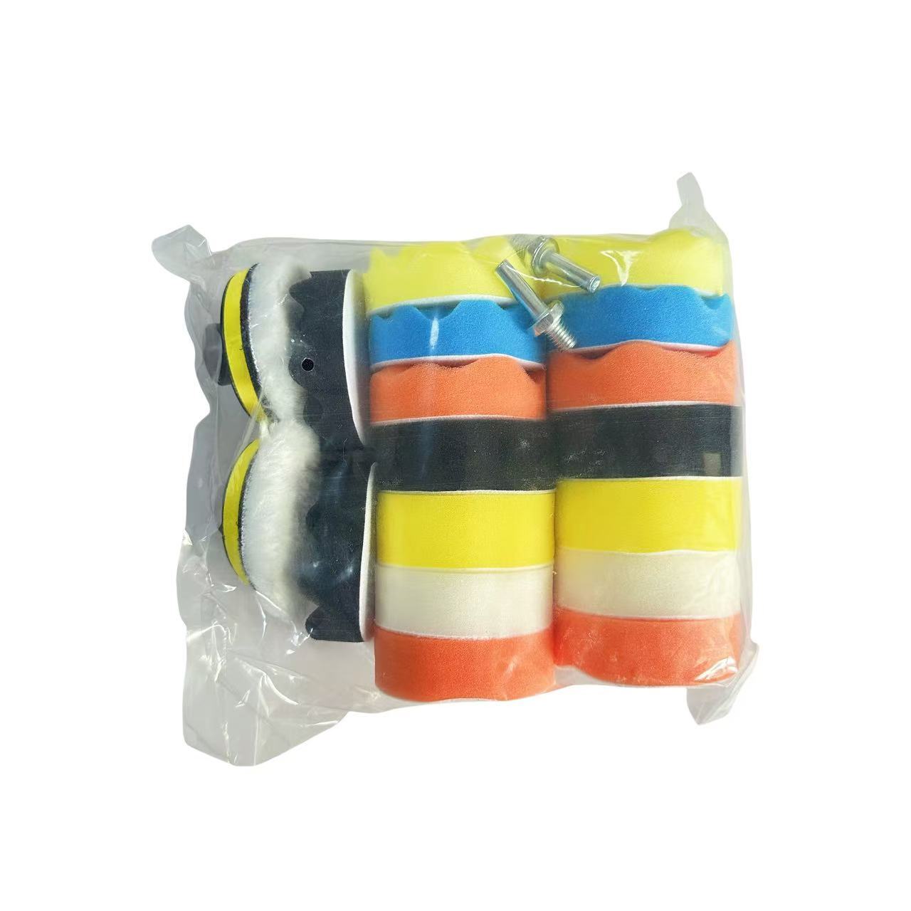 Car Buffing Pads Polishing Sponge Set Waxing Foam Polisher Kit 22pc 3" for Drill