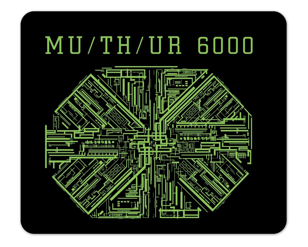 Alien MUTHUR 6000 Computer Graphic 1/8 Inch Thick Mouse Pad