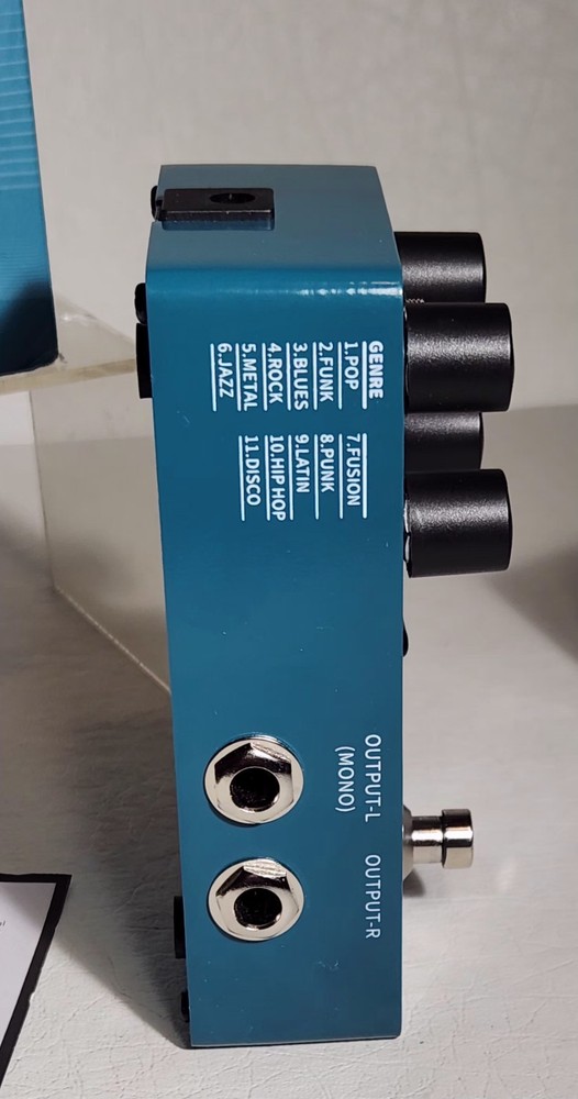 Flamma FS01 Drum Loop Pedal - 11 Drum Machine Styles & 20-Minute Looper