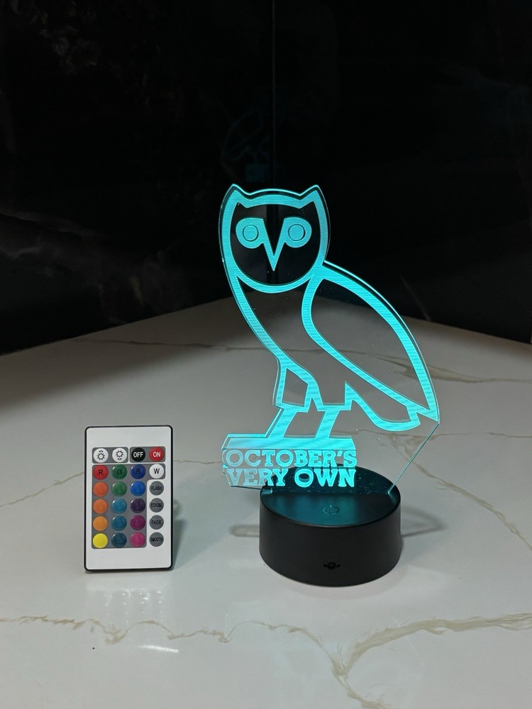 Drake 15 Color Changing LED Lamp – Unique Gift | Remote Control