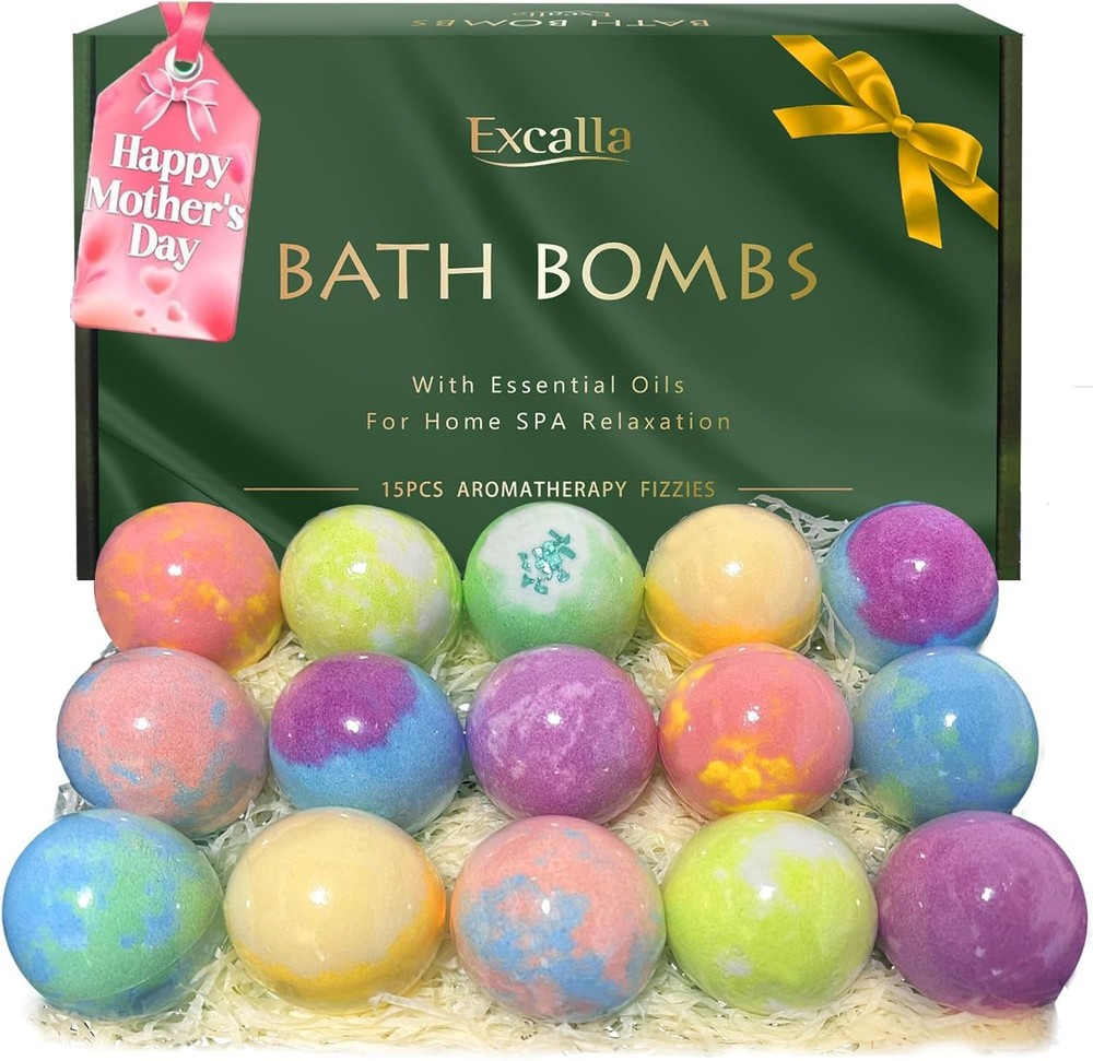 Bath Bombs for Women  Set, Handmade Bubble Bathbombs, Shea & Coco