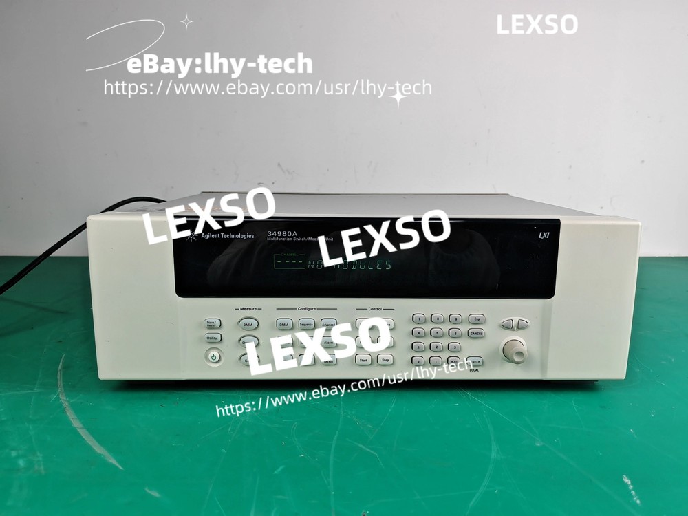 Keysight Agilent 34980A Multifunction Switch Measurement Unit.&lhy