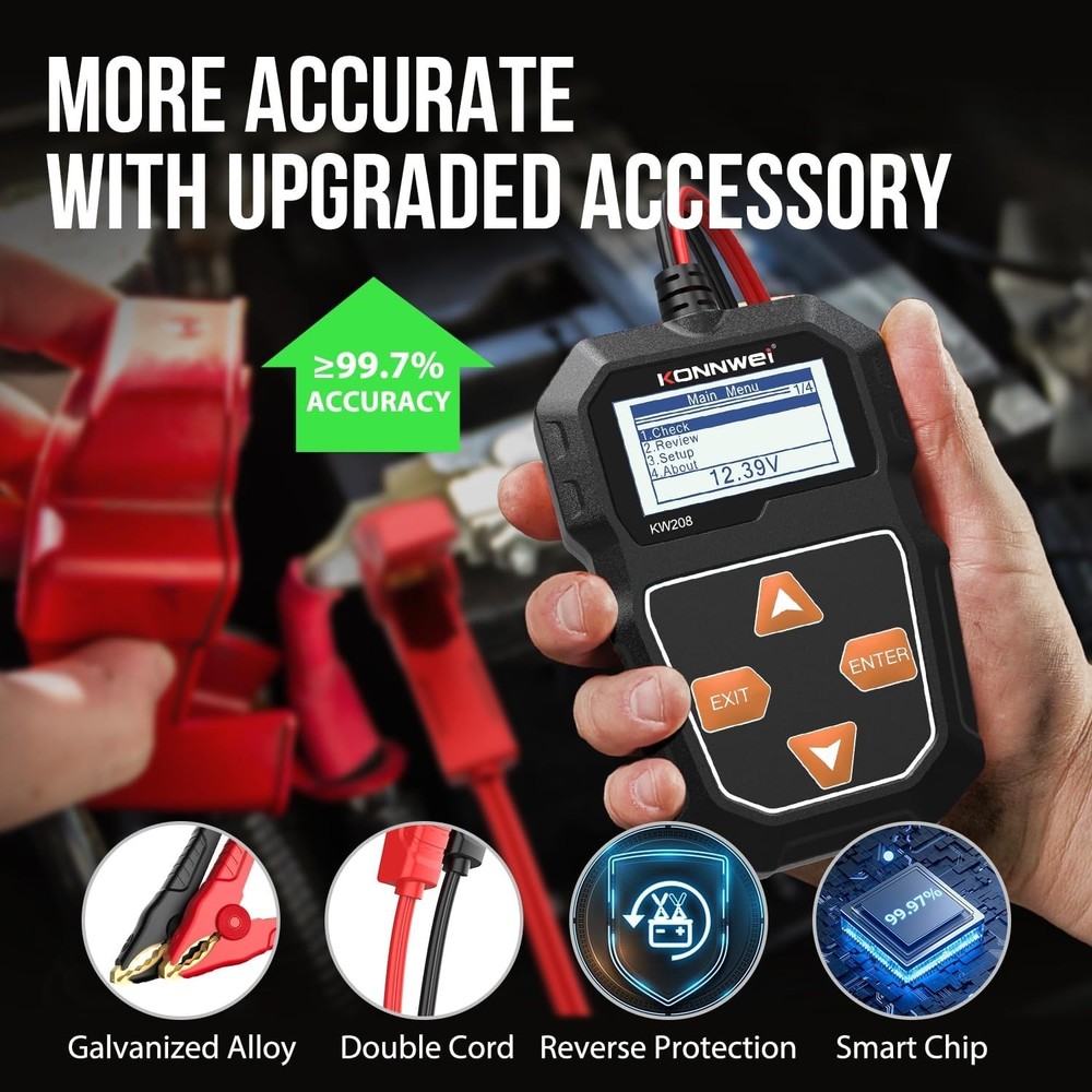 Digital Battery Analyzer for Vehicles