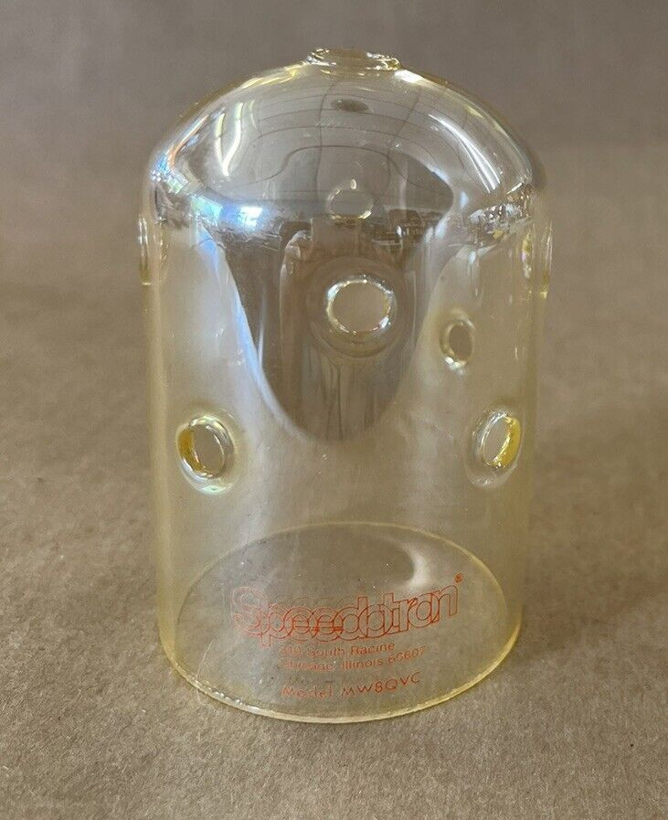 SPEEDOTRON MODEL MW8QVC PROTECTIVE GLASS DOME