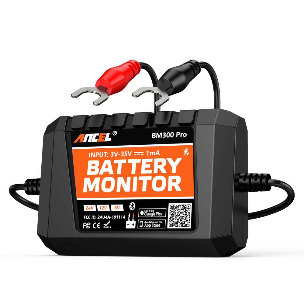 ANCEL BM300 Pro Battery Tester Analyzer 6V 12V 24V for Android IOS Bluetooth
