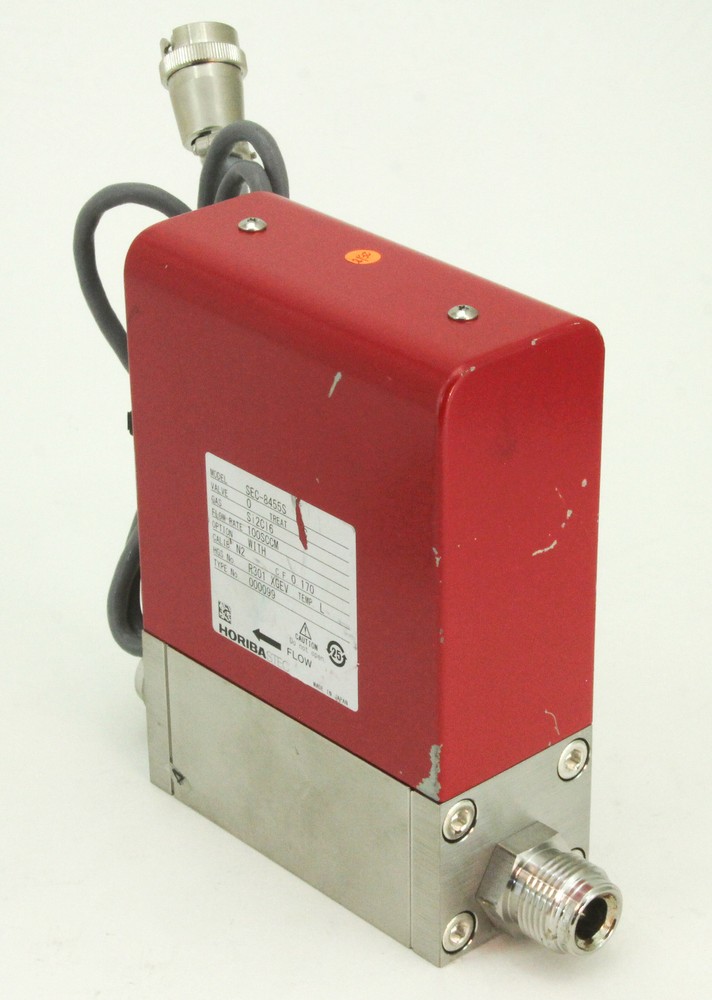 6038 HORIBA-STEC MFC SEC-8455 MASS FLOW CONTROLLER SEC-8455S