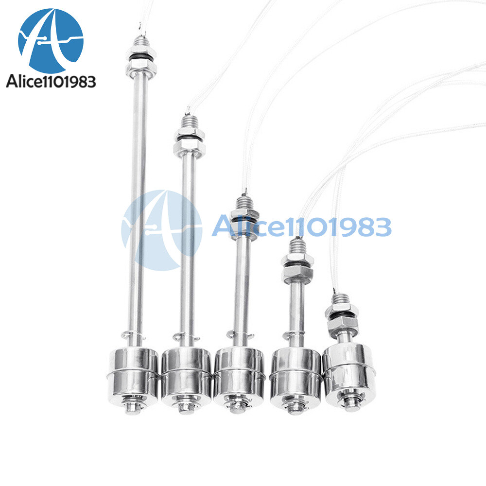 Water Level Sensor Liquid Float Switch stainless steel 45mm 75mm 100mm 200mm