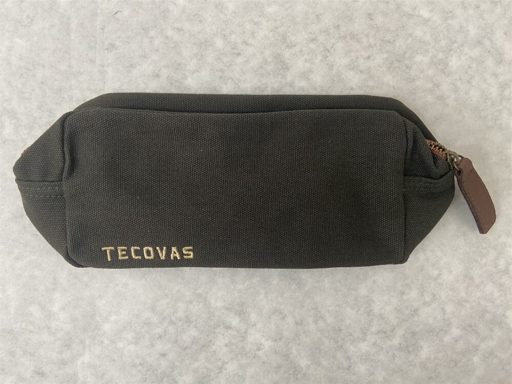 Impak Custom Canvas Zipper Pouch for Tecovas 8.5" x 3" x 4.25"