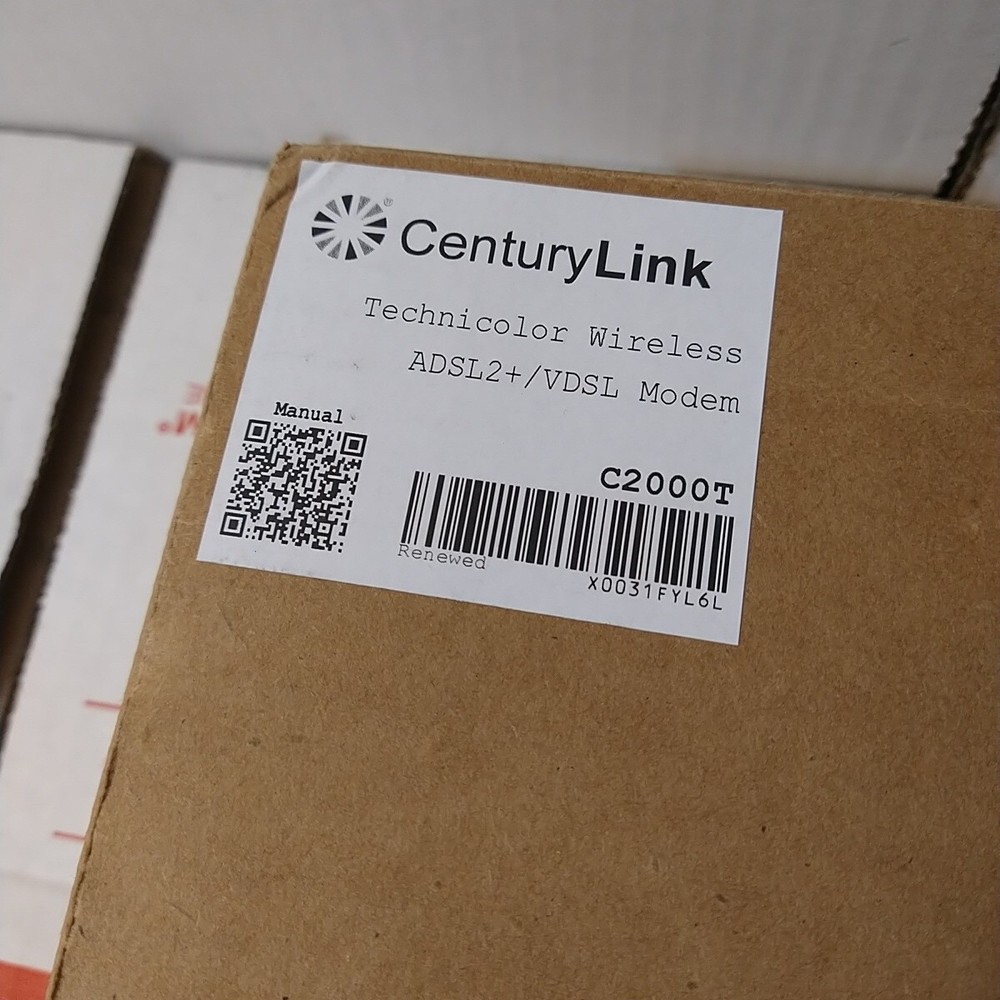 CenturyLink Technicolor C2000T Wireless 802.11N ADSL2+ VDSL Modem Router Combo