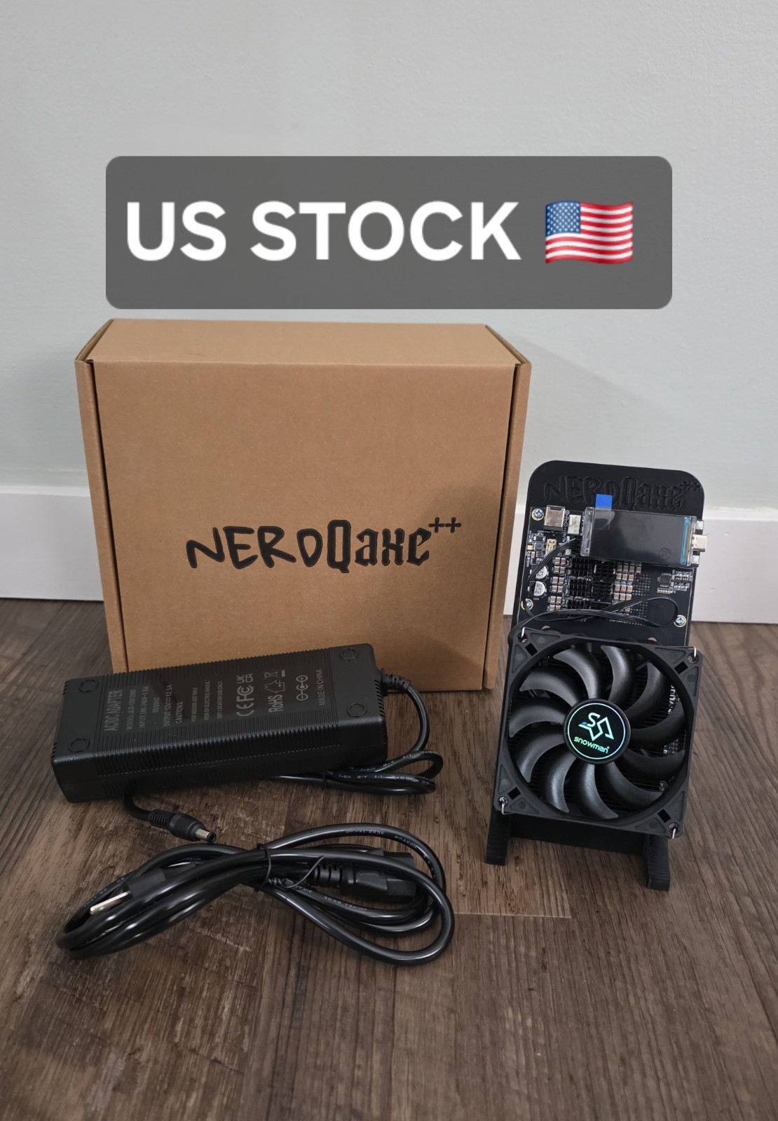 NerdQaxe++ 4.8TH/s Air-Cooled Miner - US STOCK