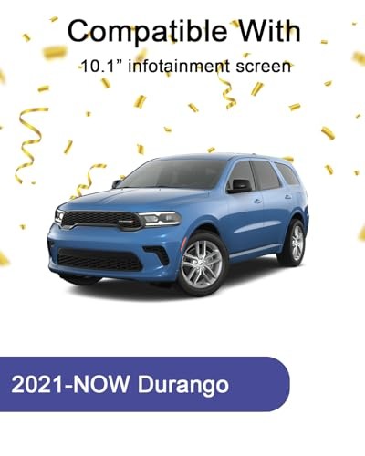 Tempered Glass Screen Protector for Dodge for Durango 10.1" screen Transparent