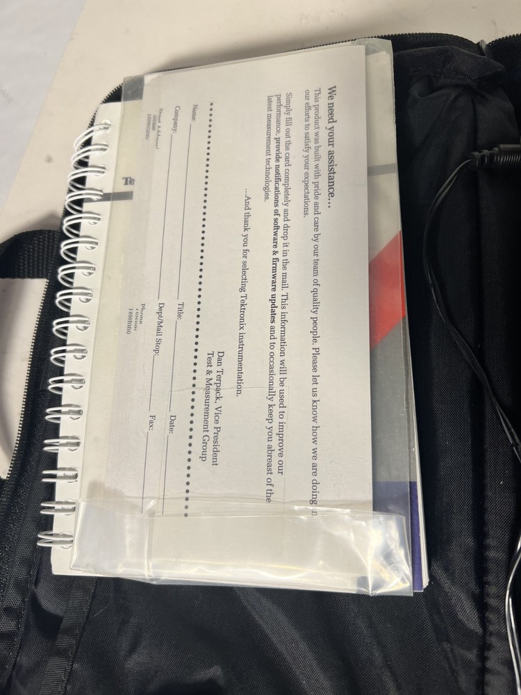 Tektronix CT100 CrafTEK Subscriber Loop Test Set CT 100 with Case Excellent cond