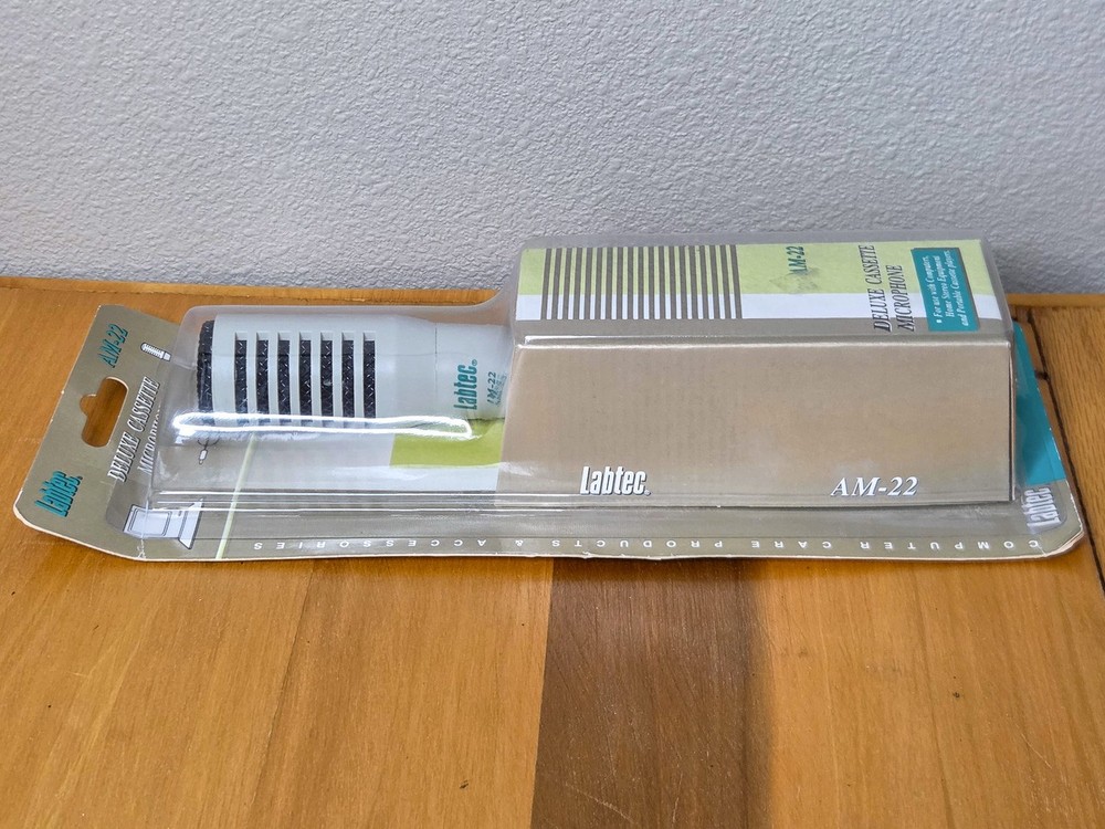 LABTEC AM-22 Deluxe Cassette Microphone - NEW IN PACKAGE