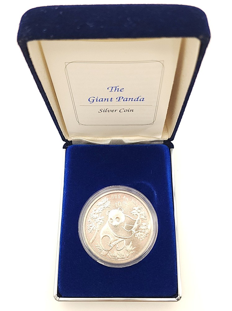 1992 China Silver Panda 10 Yuan