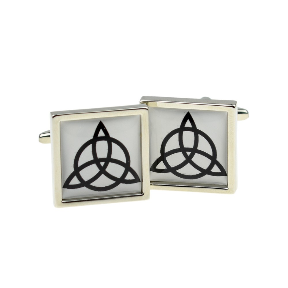 Triquetra Design Cufflinks X2BOCSB002