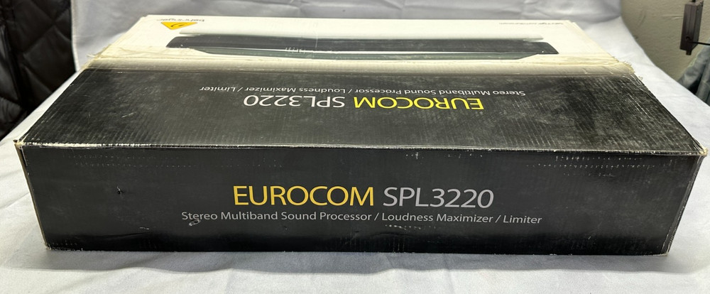Behringer Eurocom SPL3220 STEREO MULTIBAND SOUND PROCESSOR - USED/WORKS