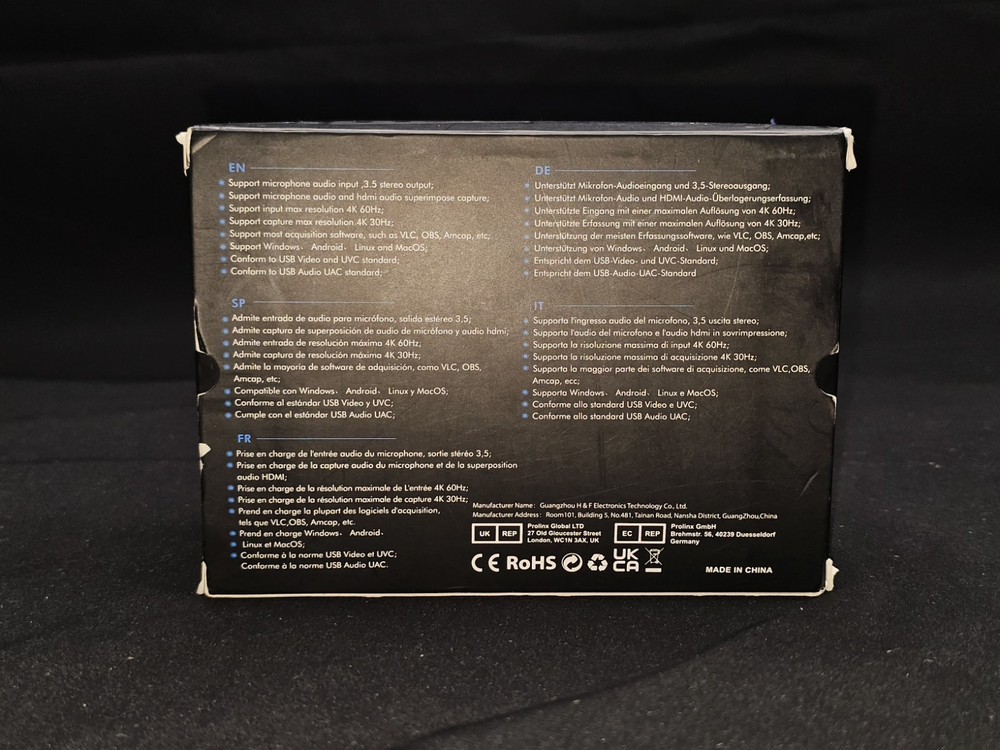 NEW!! DIGITNOW! 4K Video Capture Card