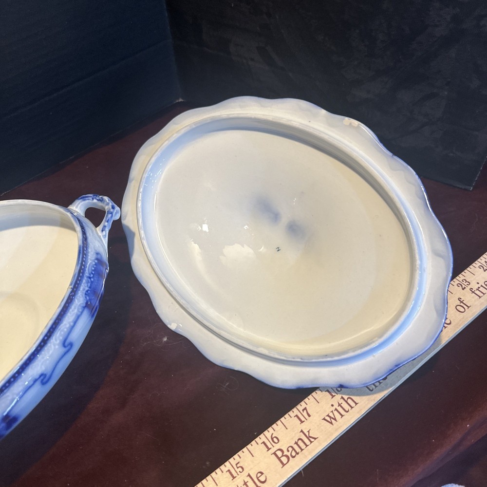 Flo Blue Vintage Covered Server