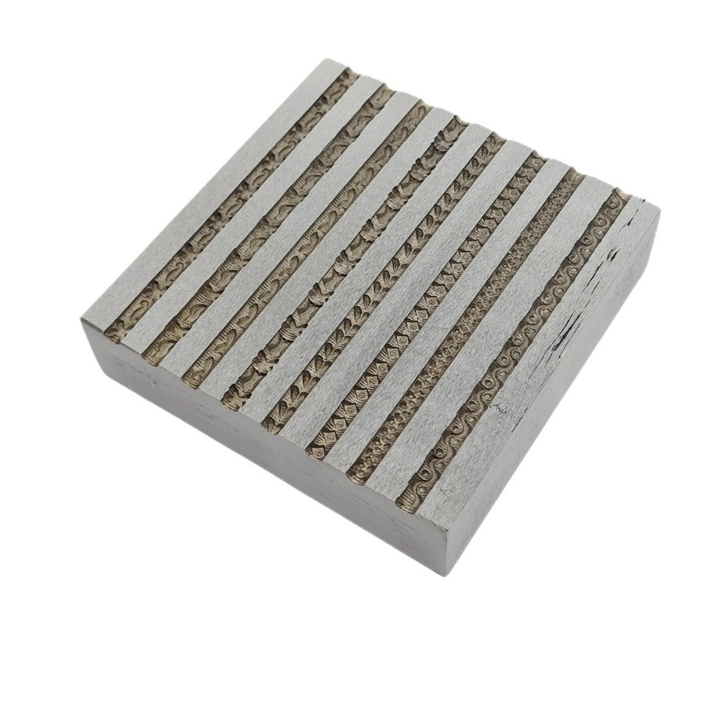 Design #6 Wire Impression Die 8 in 1 Pattern Wire Die | Wire Making