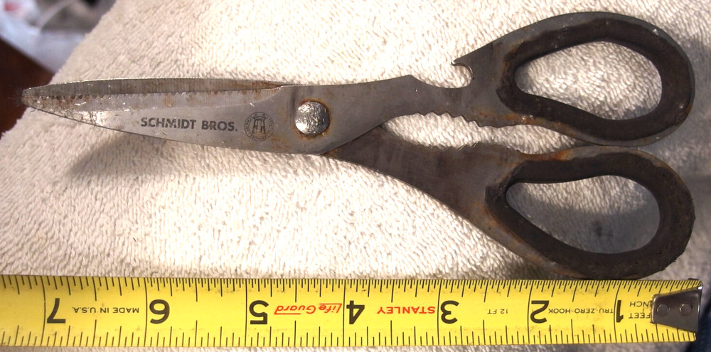7 1/4" Schmidt Bros. cutlery Scissors shears
