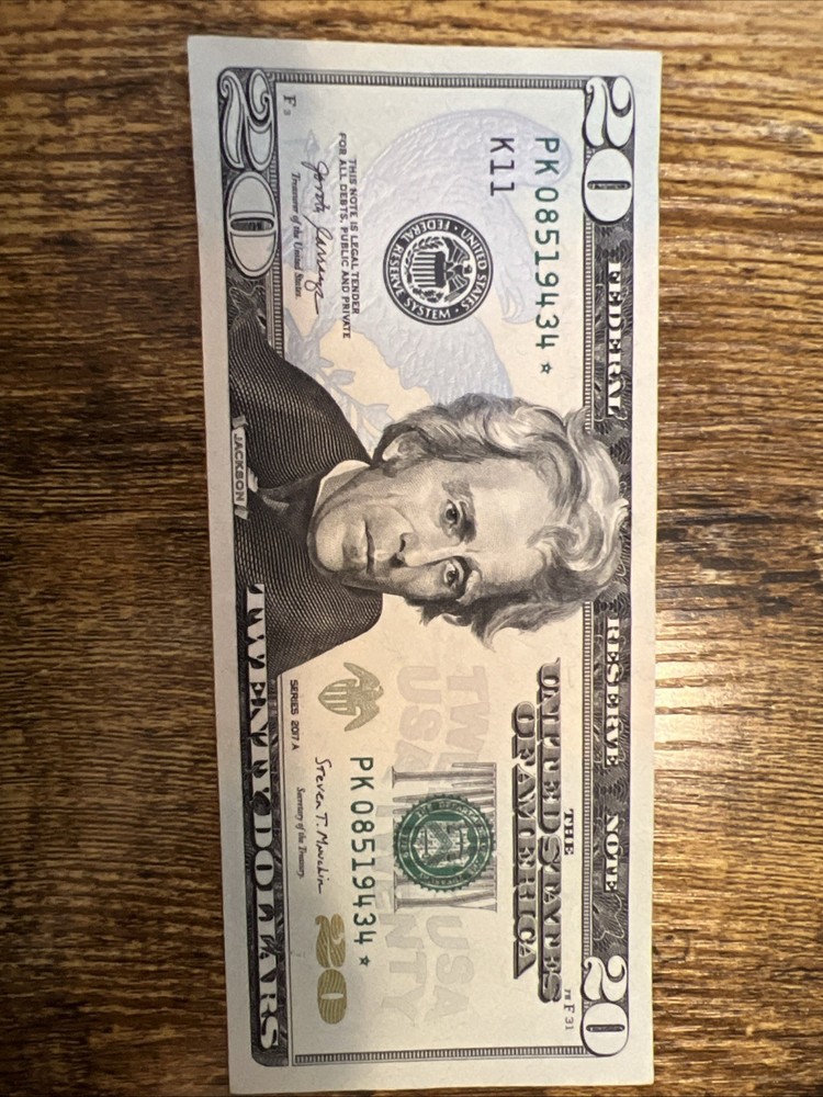 * $20 Collectible. Error In The Star.