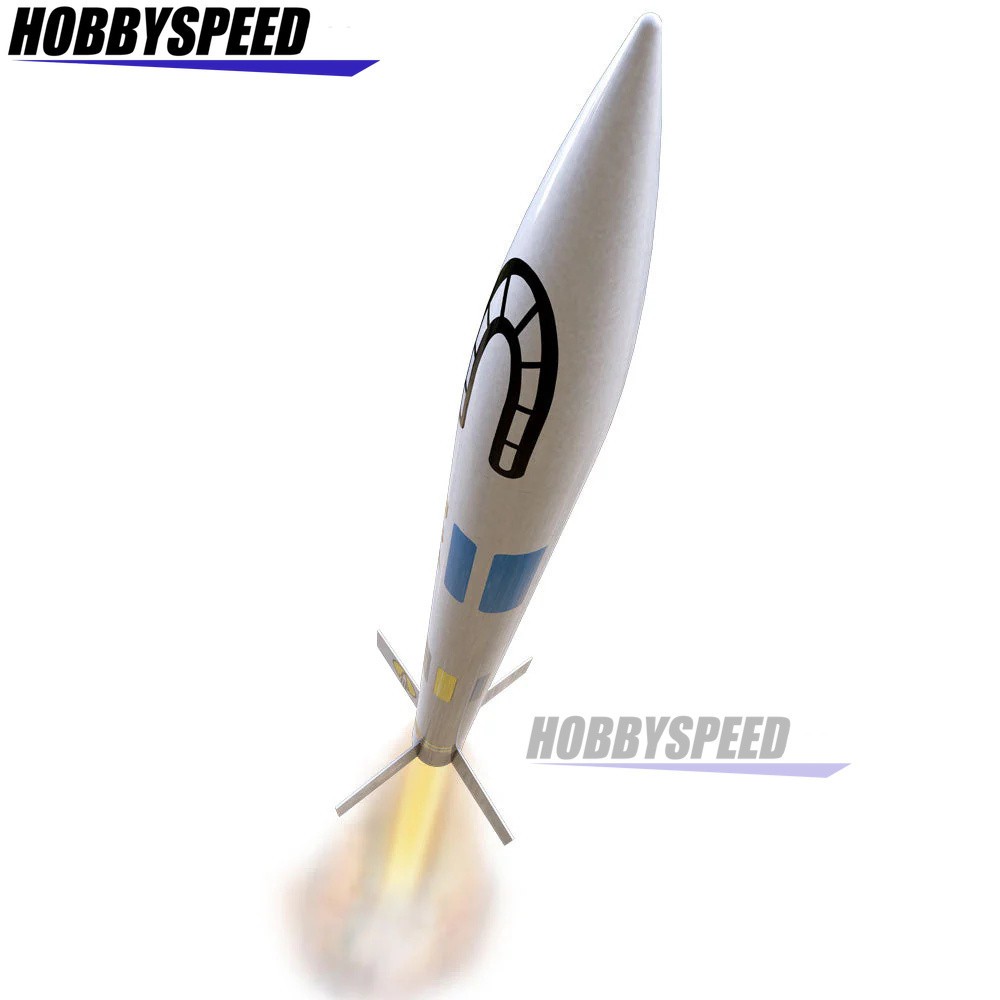 ESTES GENERIC E2X MODEL ROCKET KIT SKILL BEGINNER space rocketry EST2008 NEW