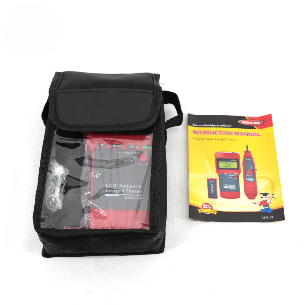 High-quality NF-8208 LCD Display Network LAN Wire Tracker Tracer Length Tester