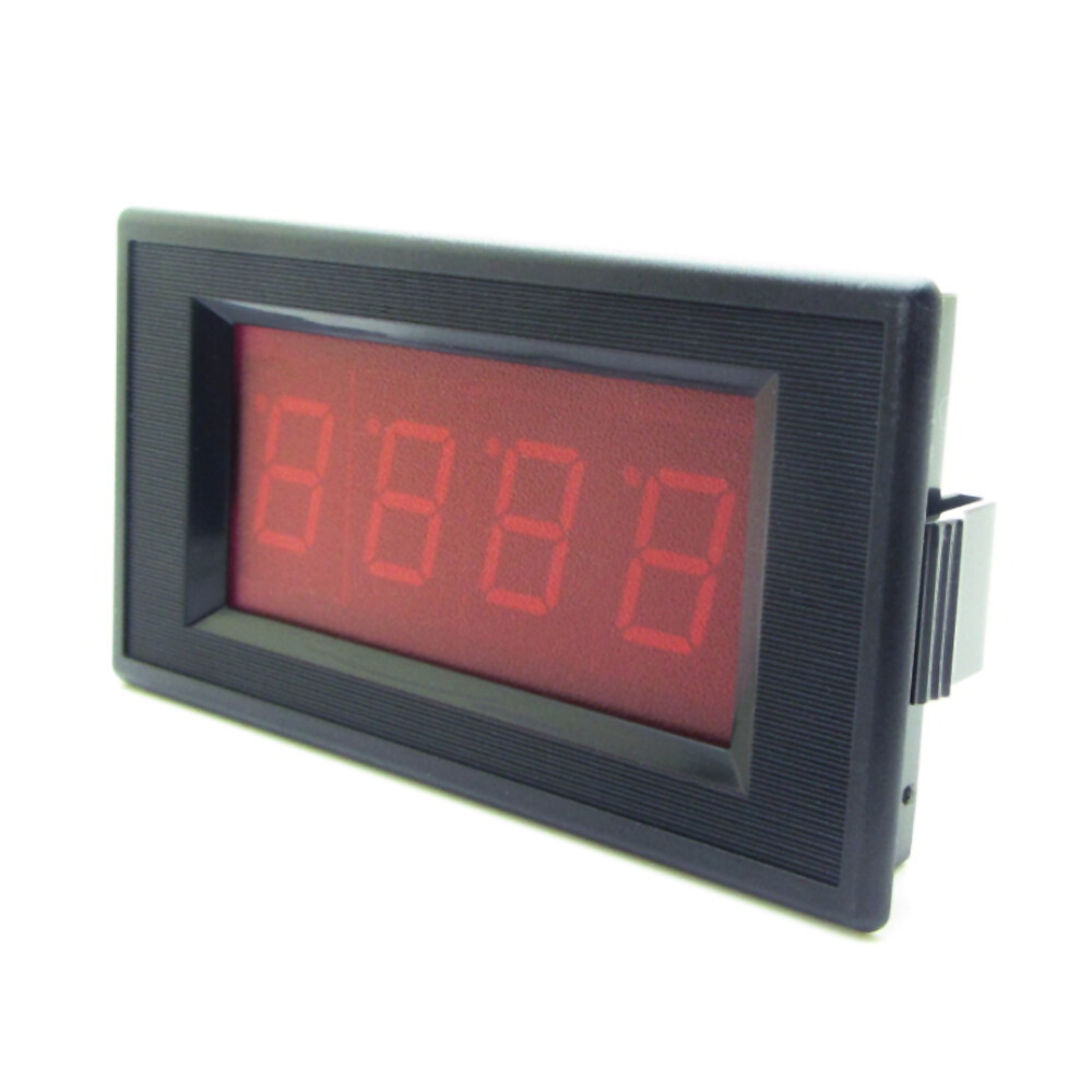 DC Voltmeter Ammeter Current Voltage Meter Red LED 3 1/2 Digit Panel Uncovered