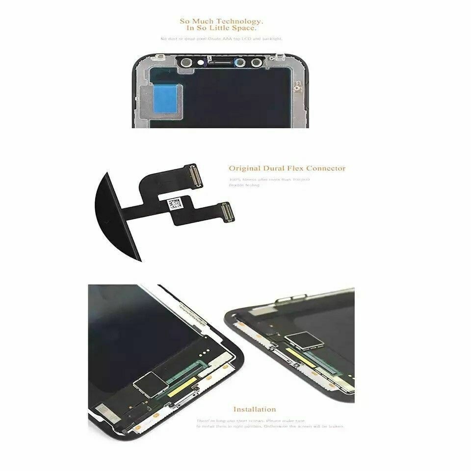 For iPhone X LCD Display Touch Screen Replacement Digitizer Assembly Screen Tool