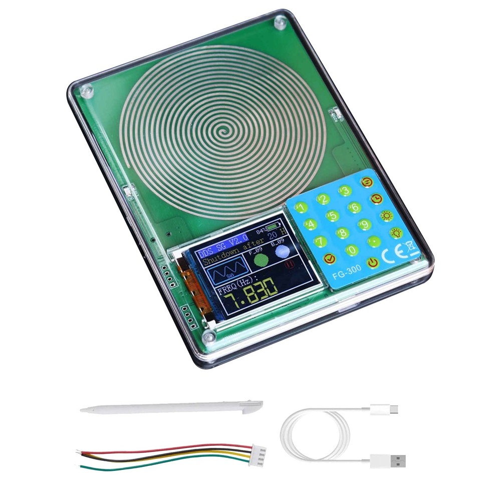 Schumann Resonance Frequency Generator with Numeric Keypad and Auto-Off Timer
