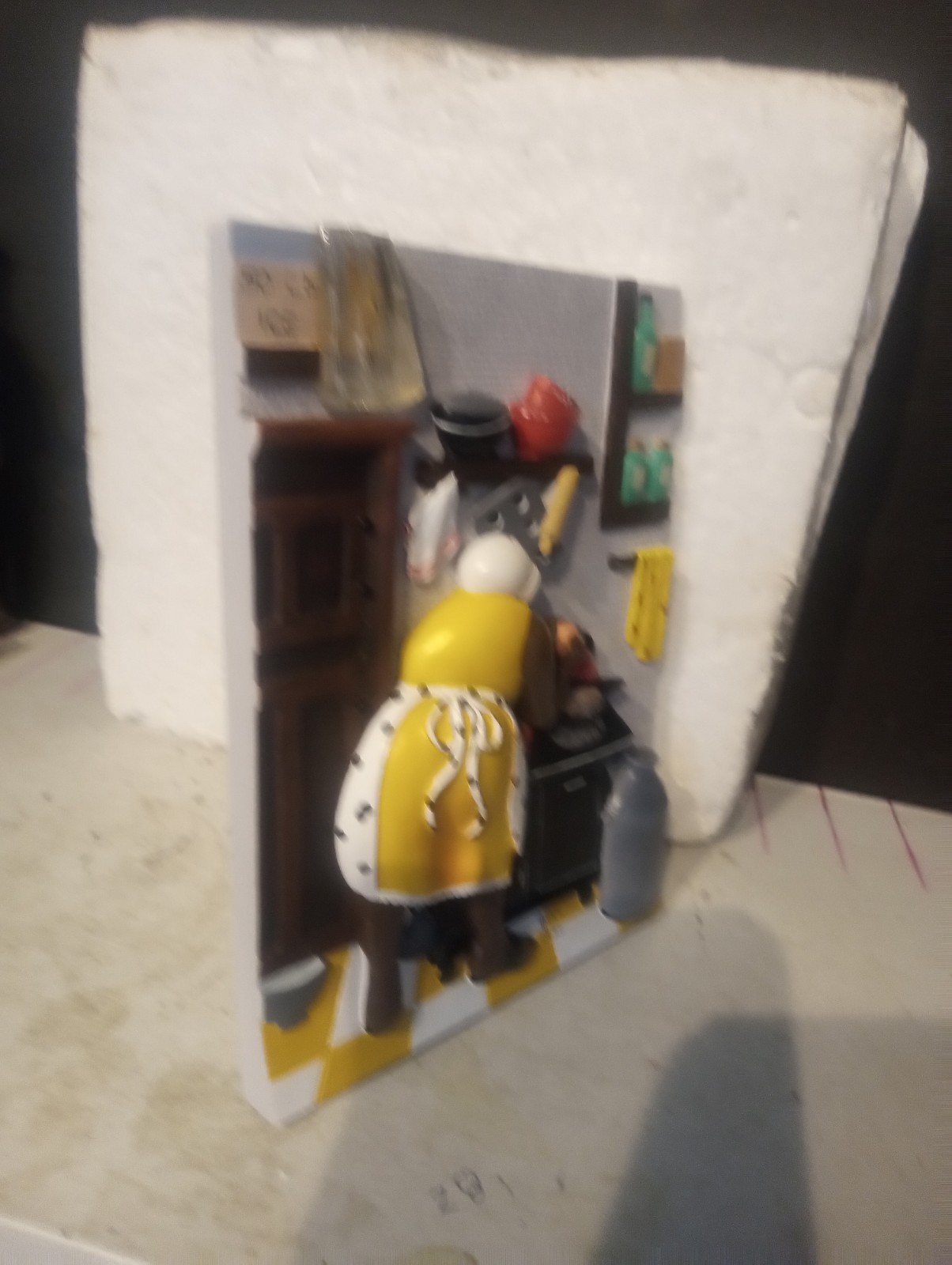 (3) Vintage Annie Lee CORN BREAD HOLY GHOST HAIR EXTESIONS CERAMIC WALL PLAQUES