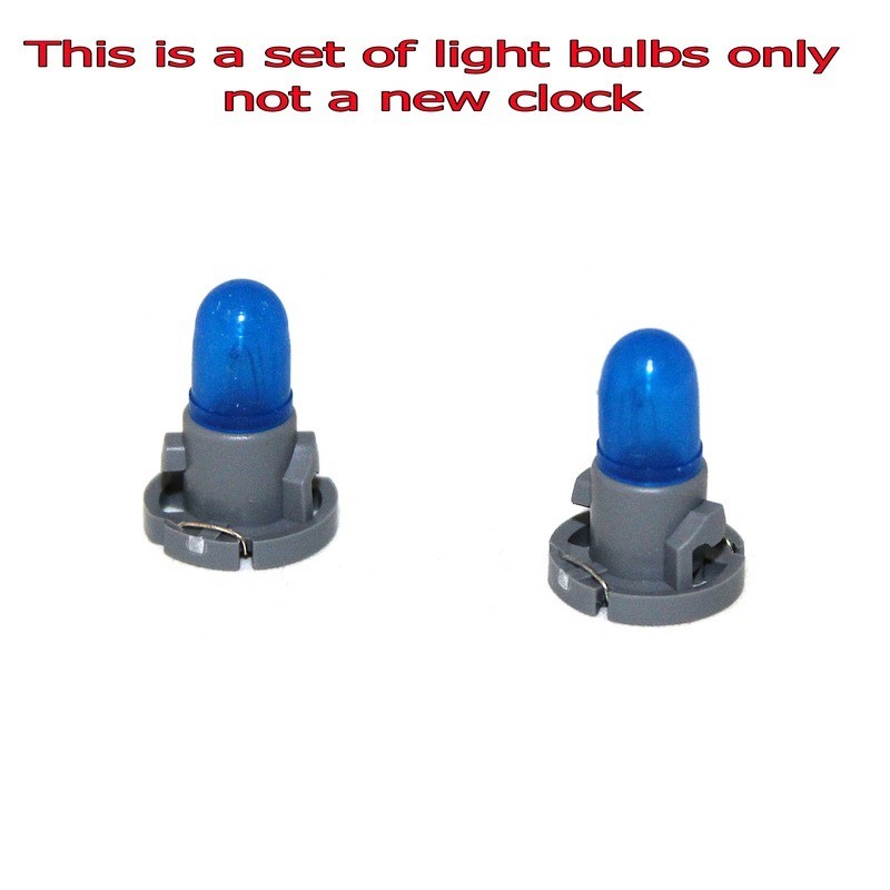 2006-2010 Chrysler Clock replacement light bulbs