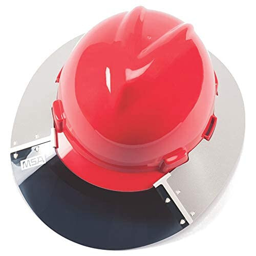 MSA 697410 Full Brim Hard Hat V-Gard Sun Shield Visor