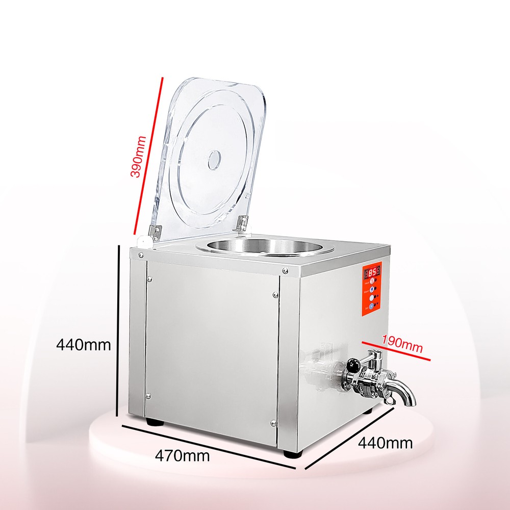 Kolice Commercial desktop Milk Pasteurization Machine, 14L Milk Pasteurizer