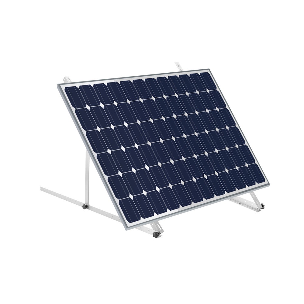 41”, 45” Solar Panel RV Tilt Mount Brackets Roof Flat Surface Adjustable Frame