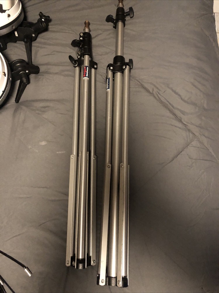 2x Impact OctaCool 6 Photography Fluorescent Light Kit w/Multi Adjustable Stands