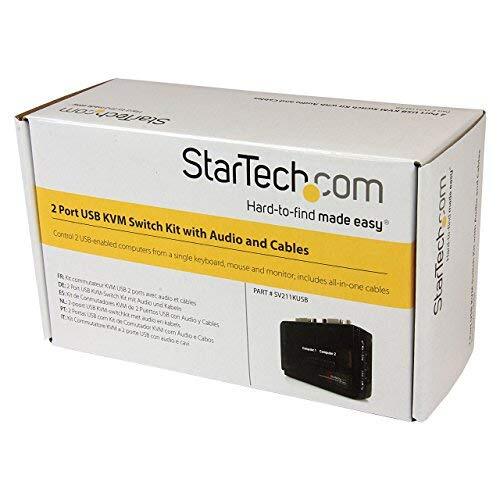 2 Port USB KVM Switch w Audio