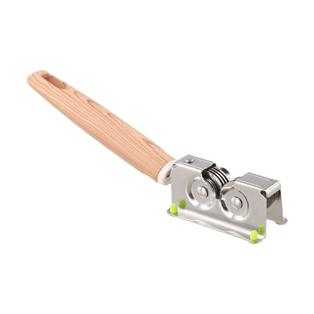 Handheld Blade Sharpening Solution Rotating Steel Wheel and Convenient