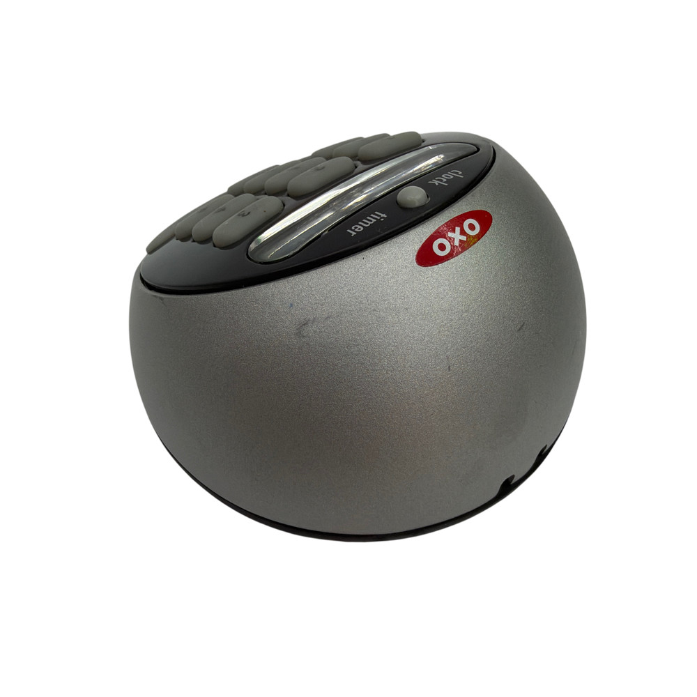 OXO Digital Kitchen Timer Clock Silver Black Tested Working