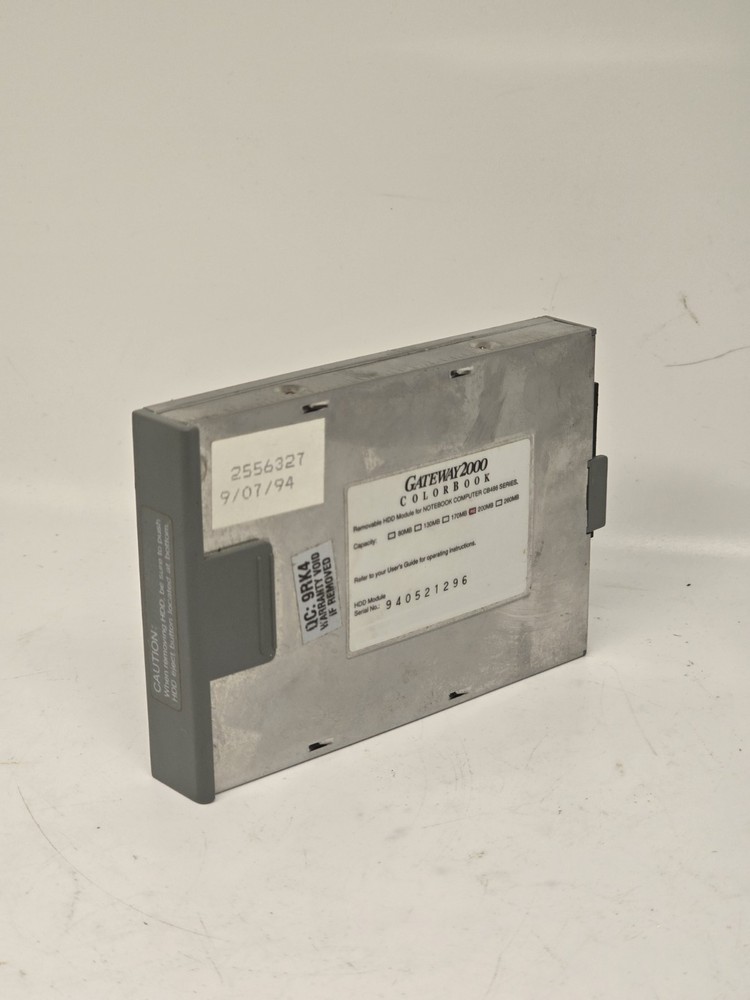 Gateway 2000 Solo Laptop Removable HDD Module Caddy – Vintage – 90s Notebook