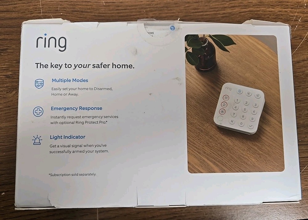2022 Ring Alarm Wireless Keypad