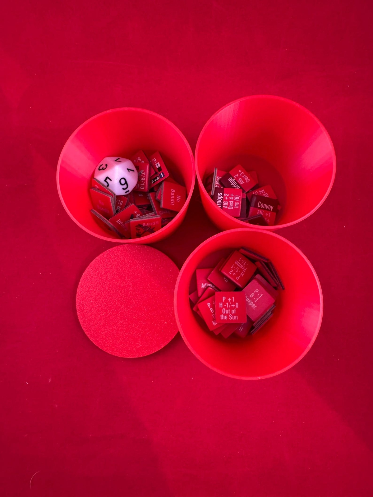 B17 Leader Compatible Game Organizer and Aircraft Trays