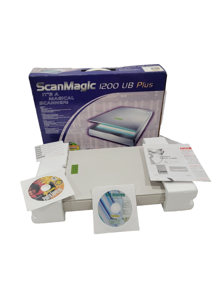 ScanMagic Magical Scanner 1200 UB PLUS Brand New Open Box