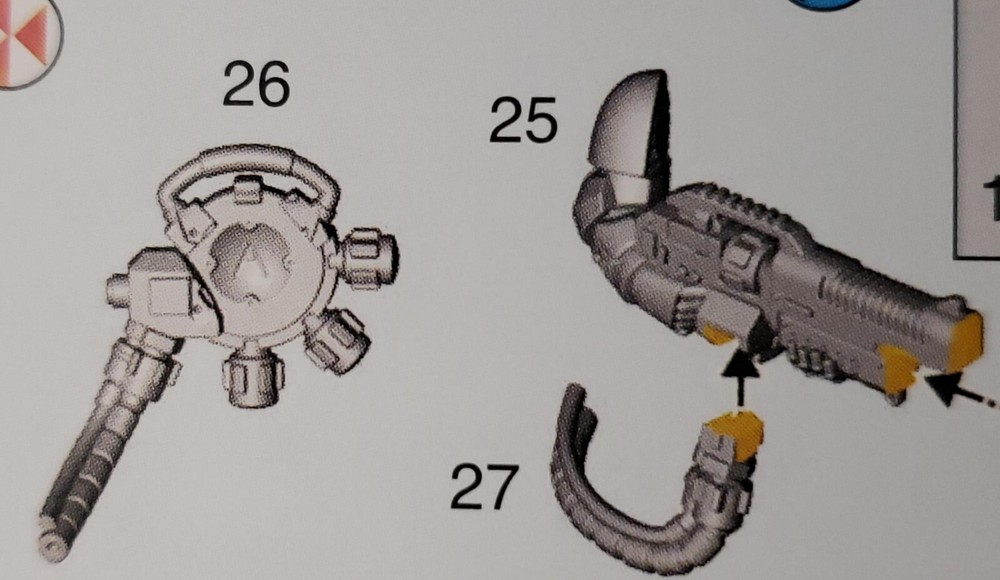 Warhammer 40k Space Marine Bits Primaris Hellblaster Plasma Incinerator Set #2