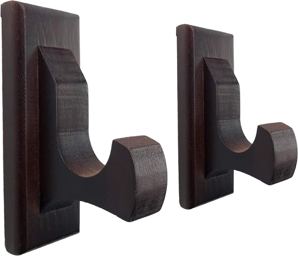 Versatile Decorative Sword Rack with Dual Hooks - Display Your Weapons Elegantly
