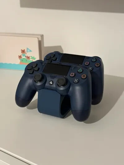 PS5 Controller Stand – DualSense Holder Bracket – 3D Printed – Gaming Setup