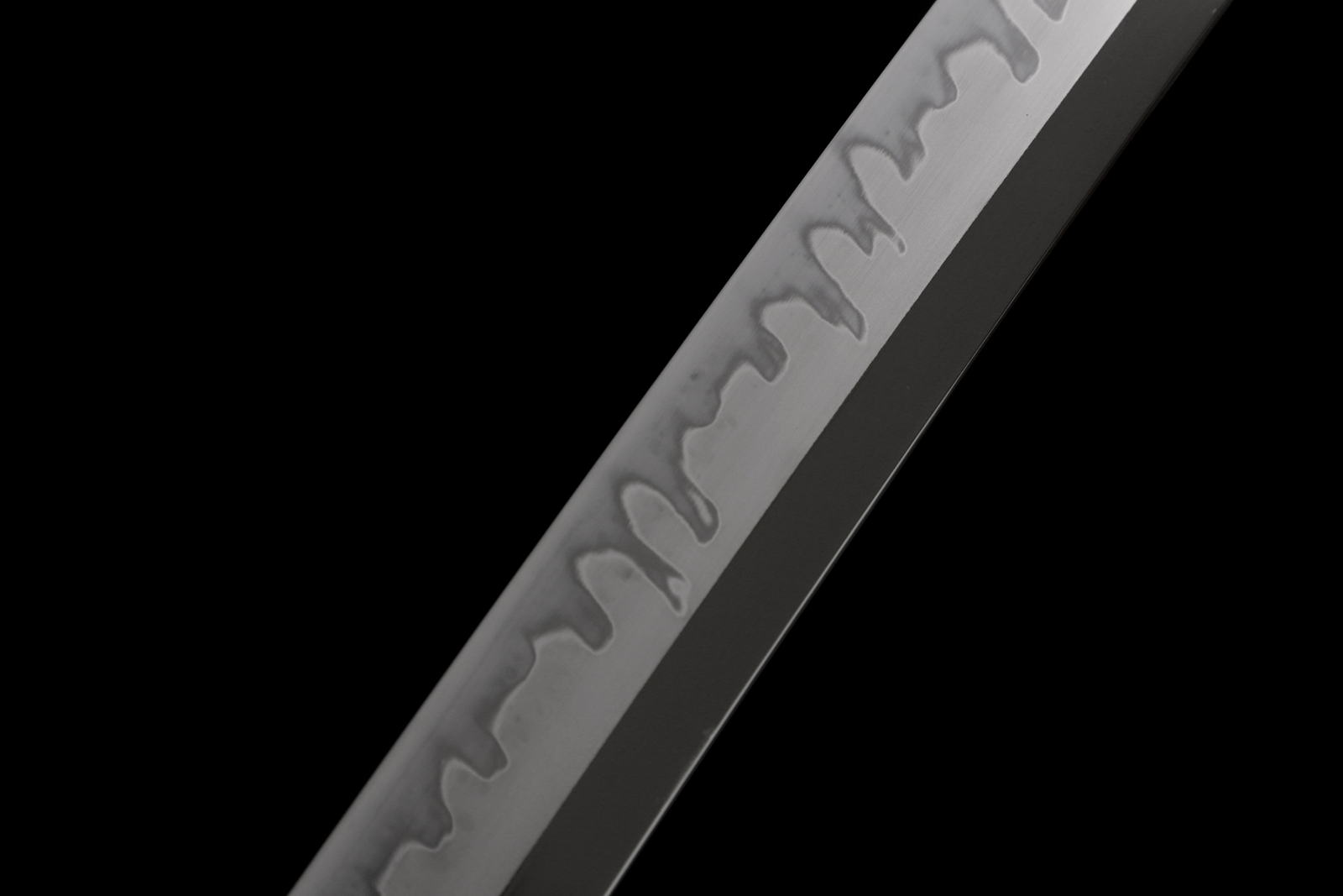 Clay Temperped T10 Steel Japanese Samurai Sword Katana Brass Tsuba Full Tang