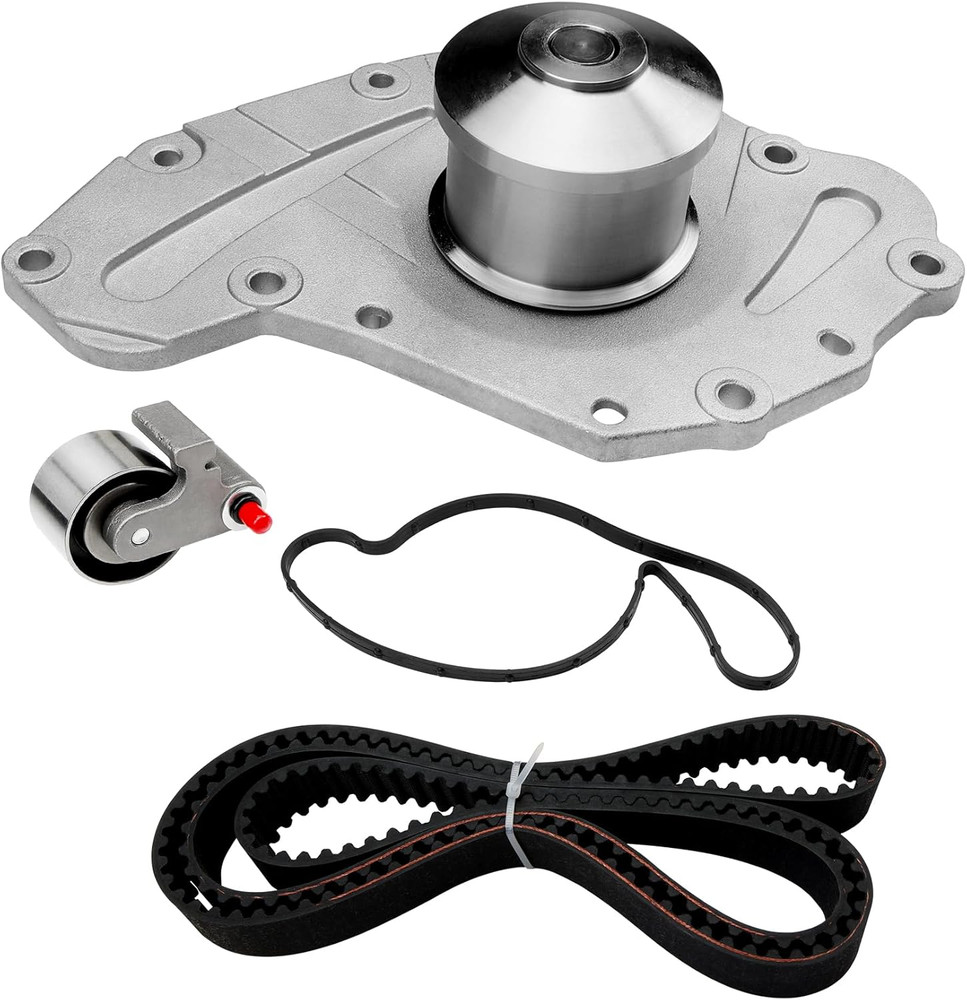 Engine Timing Belt Kit with Water Pump | Compatible with 2005-2010 Chrysler, Dod